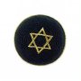 Customizable High-Quality Woven Embroidery Kippah for Men and Children